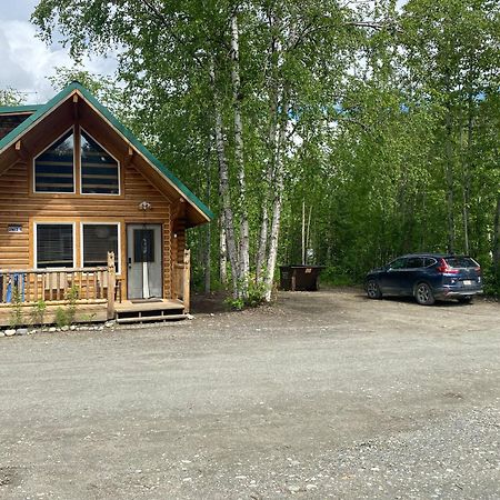 Talkeetna Log Cabin With Hot Tub Unit 1 Dış mekan fotoğraf