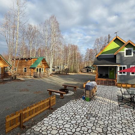 Talkeetna Log Cabin With Hot Tub Unit 1 Dış mekan fotoğraf