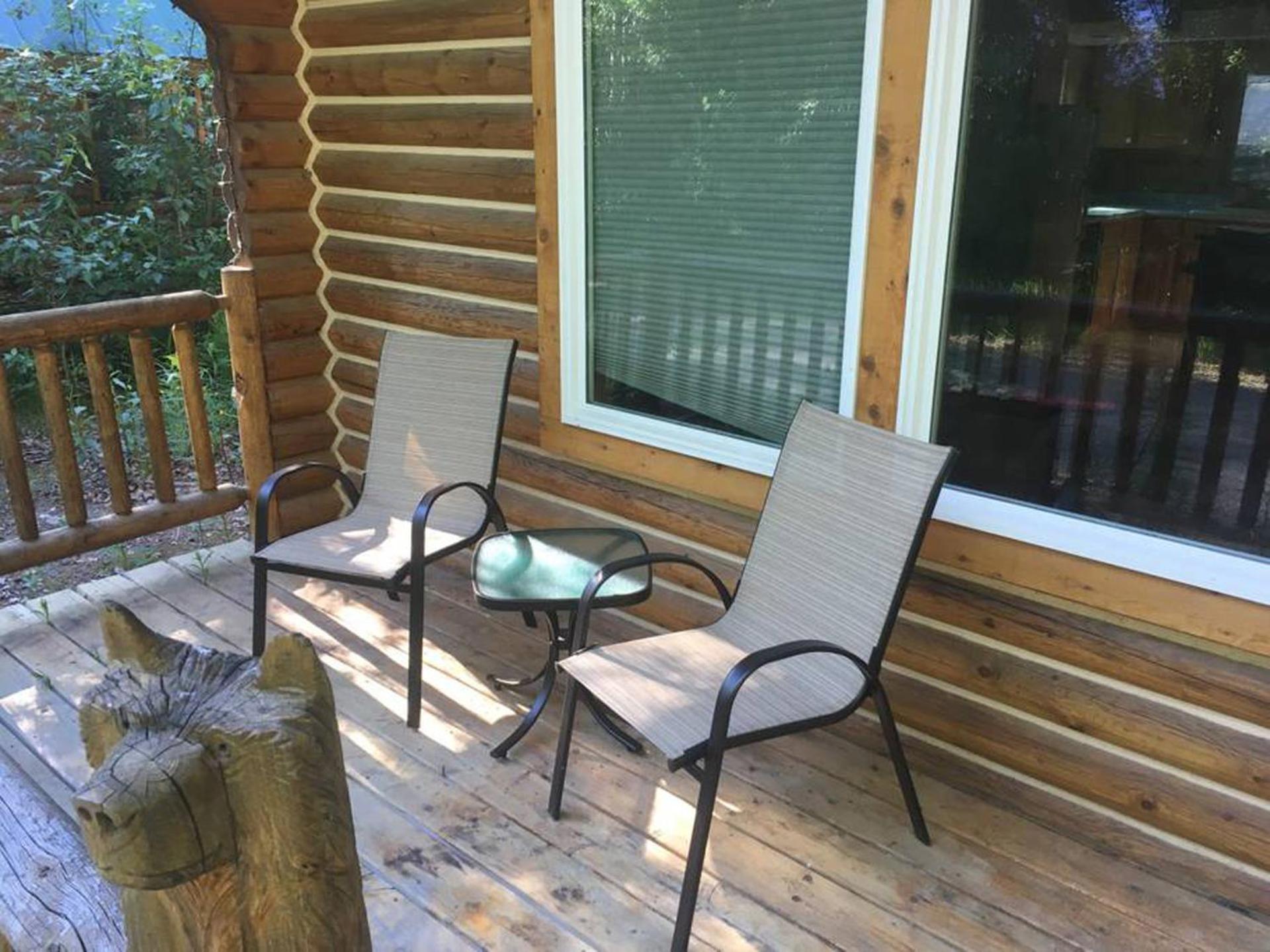 Talkeetna Log Cabin With Hot Tub Unit 1 Dış mekan fotoğraf