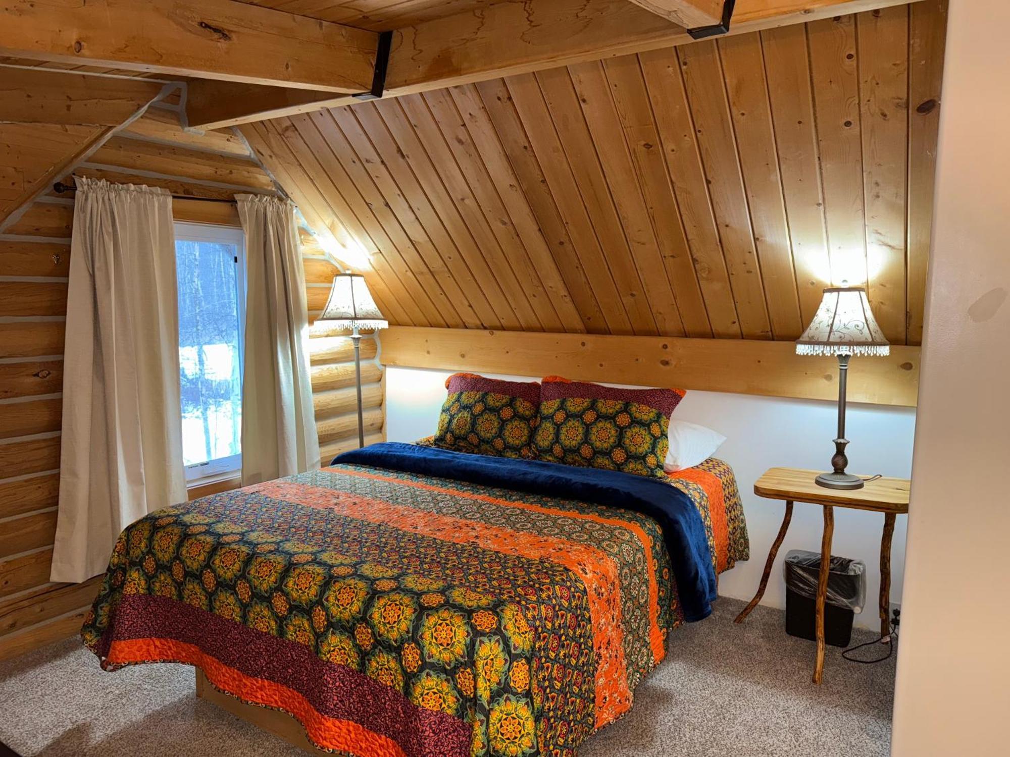 Talkeetna Log Cabin With Hot Tub Unit 1 Dış mekan fotoğraf
