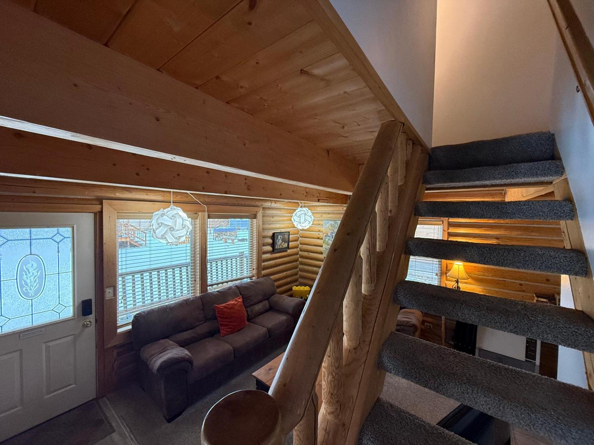 Talkeetna Log Cabin With Hot Tub Unit 1 Dış mekan fotoğraf