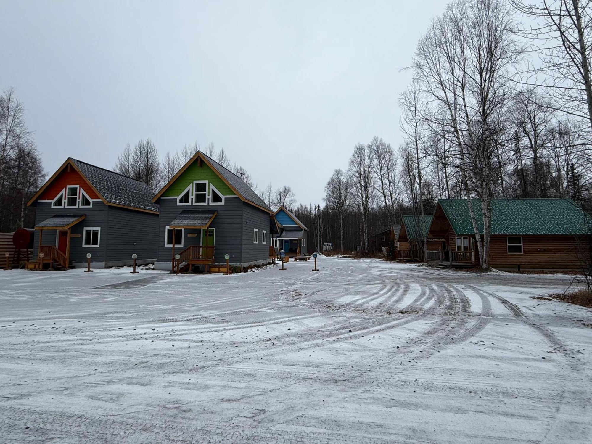 Talkeetna Log Cabin With Hot Tub Unit 1 Dış mekan fotoğraf