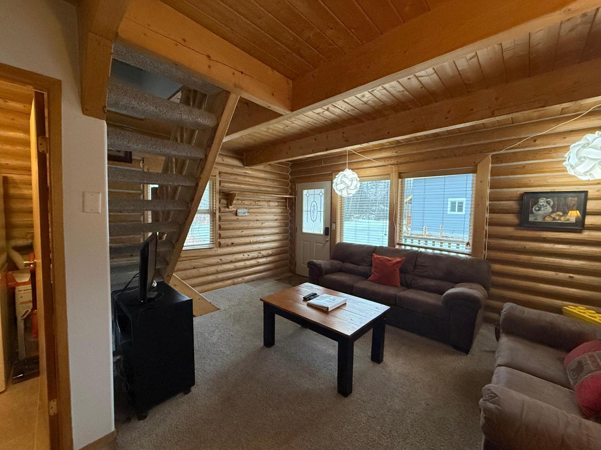 Talkeetna Log Cabin With Hot Tub Unit 1 Dış mekan fotoğraf