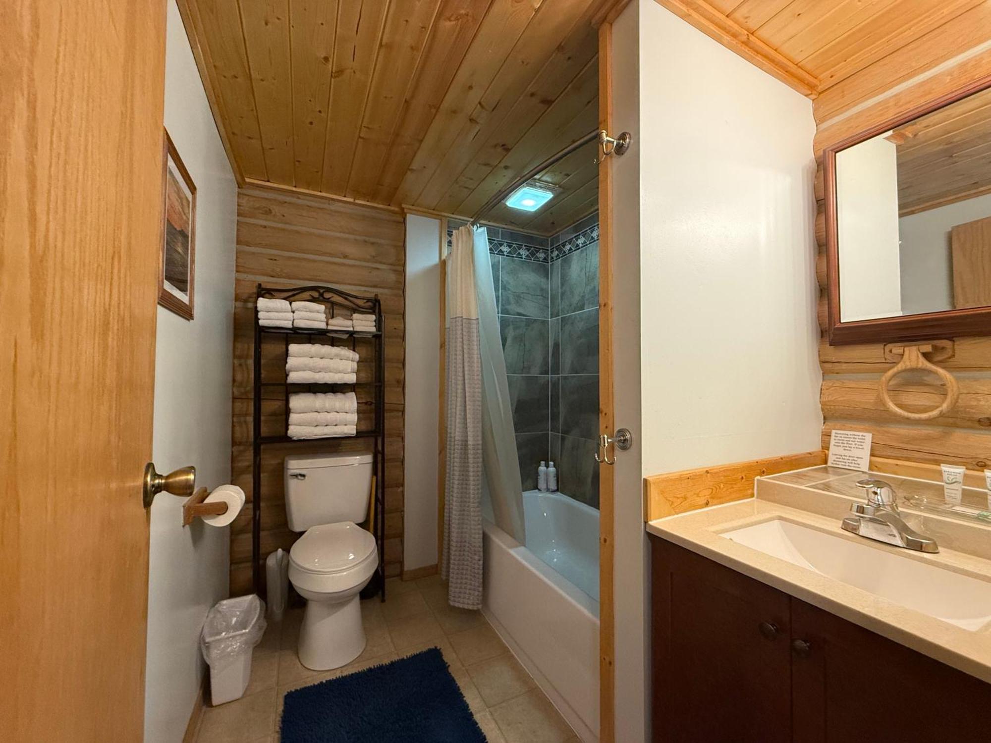Talkeetna Log Cabin With Hot Tub Unit 1 Dış mekan fotoğraf